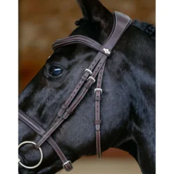 LeMieux Hoofdstel Kudos Contour Flash Bruin
