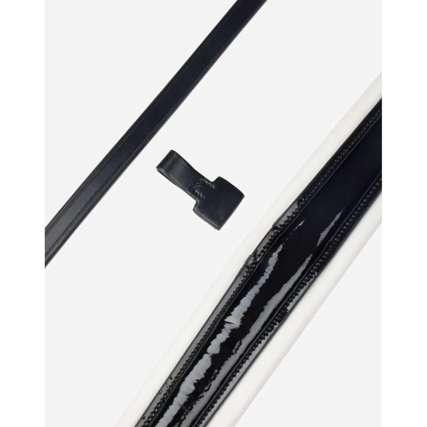 LeMieux Hoofdstel Kudos Patent Dressuur Zwart/Zilver