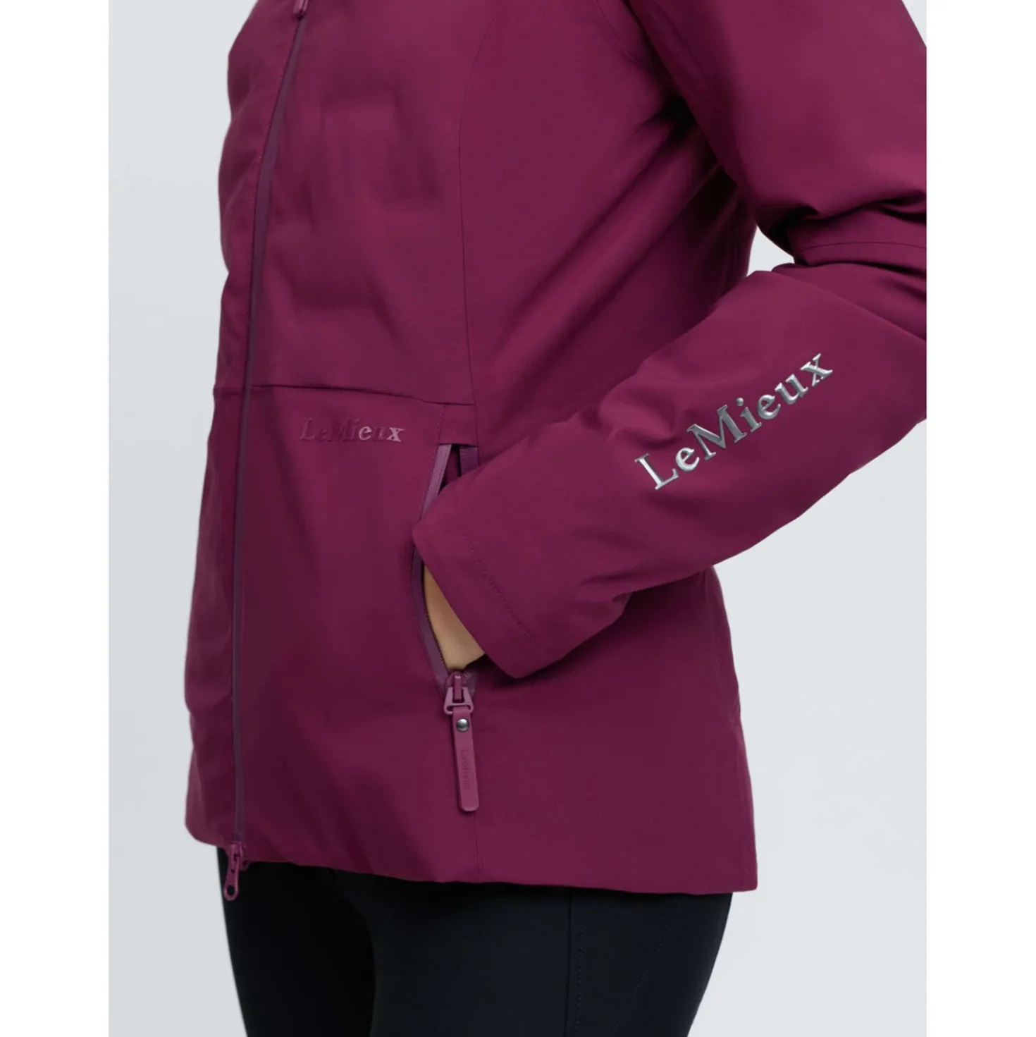 LeMieux Jack Brooke 3-in-1 Waterproof Hybrid Blackberry
