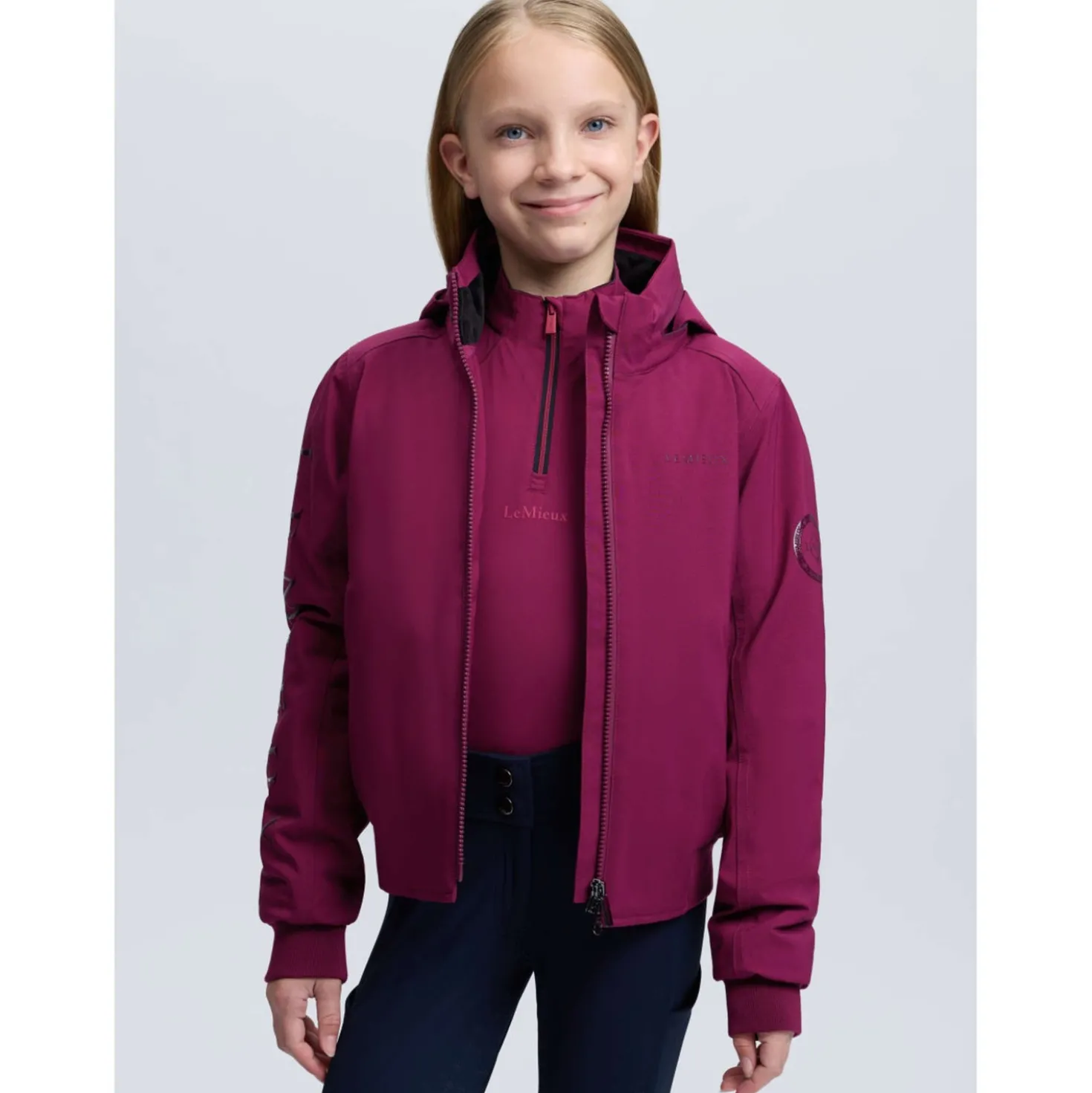 LeMieux Jack Clarissa Crew Kids Blackberry