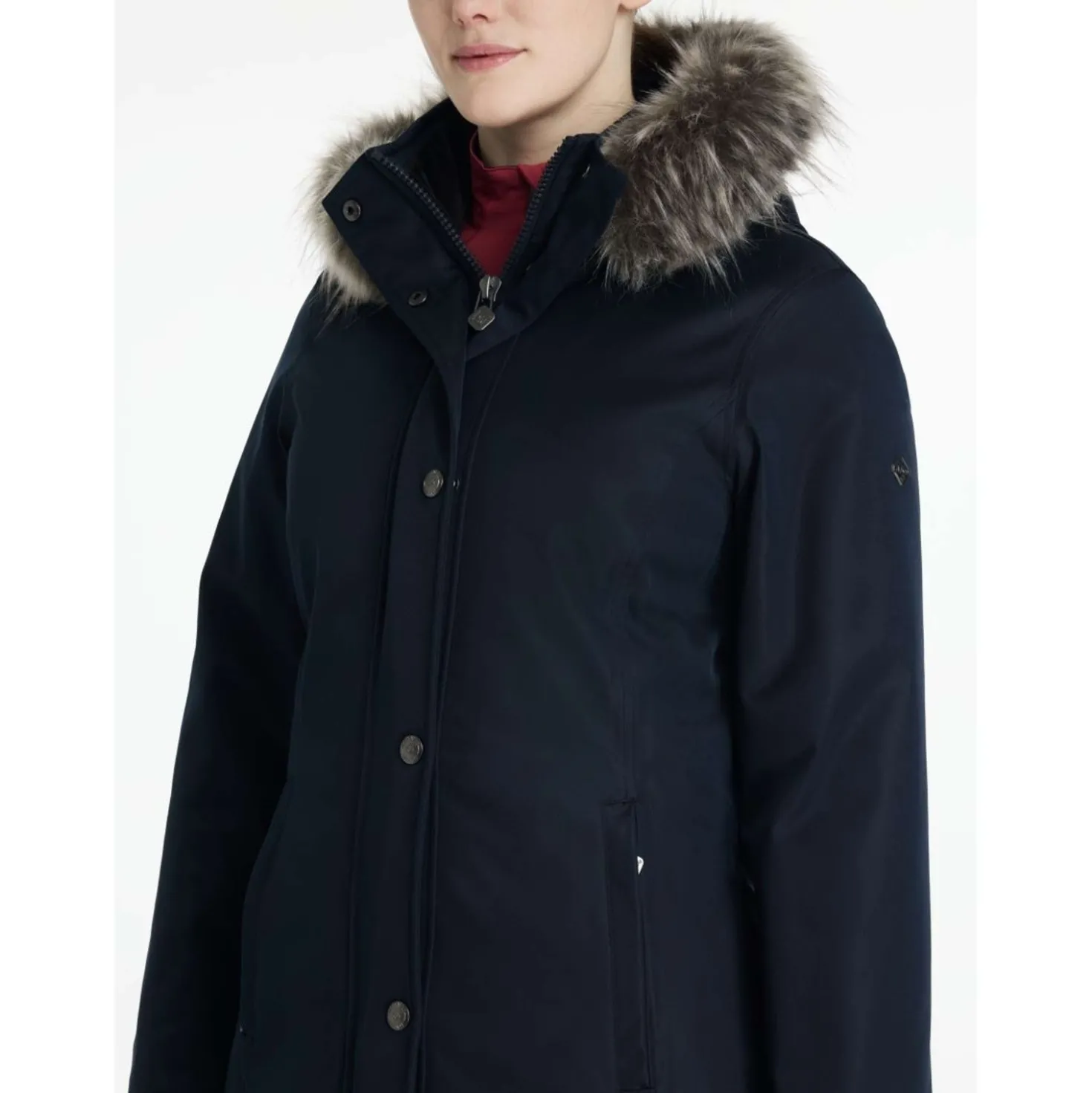 LeMieux Jas Anya Waterproof Lang Navy