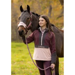 LeMieux Jas Bailey Waterproof Anorak Kids Bramble