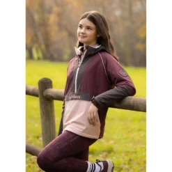 LeMieux Jas Bailey Waterproof Anorak Kids Bramble