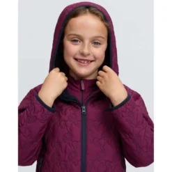 LeMieux Jas Lola Quilted Kids Blackberry