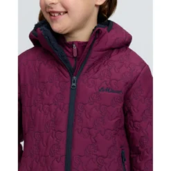 LeMieux Jas Lola Quilted Kids Blackberry