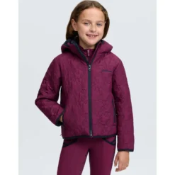 LeMieux Jas Lola Quilted Kids Blackberry