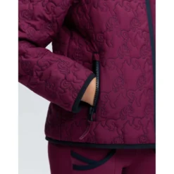LeMieux Jas Lola Quilted Kids Blackberry
