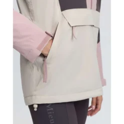 LeMieux Jas Phoebe Half Zip Waterproof Anorak Wild Rose