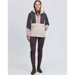 LeMieux Jas Phoebe Half Zip Waterproof Anorak Wild Rose