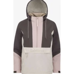 LeMieux Jas Phoebe Half Zip Waterproof Anorak Wild Rose