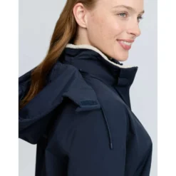 LeMieux Jas Phoebe Half Zip Waterproof Anorak Navy