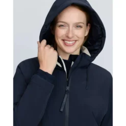LeMieux Jas Phoebe Half Zip Waterproof Anorak Navy