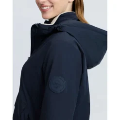 LeMieux Jas Phoebe Half Zip Waterproof Anorak Navy