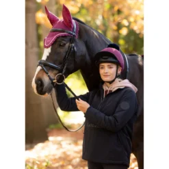 LeMieux Jas Phoebe Half Zip Waterproof Anorak Navy