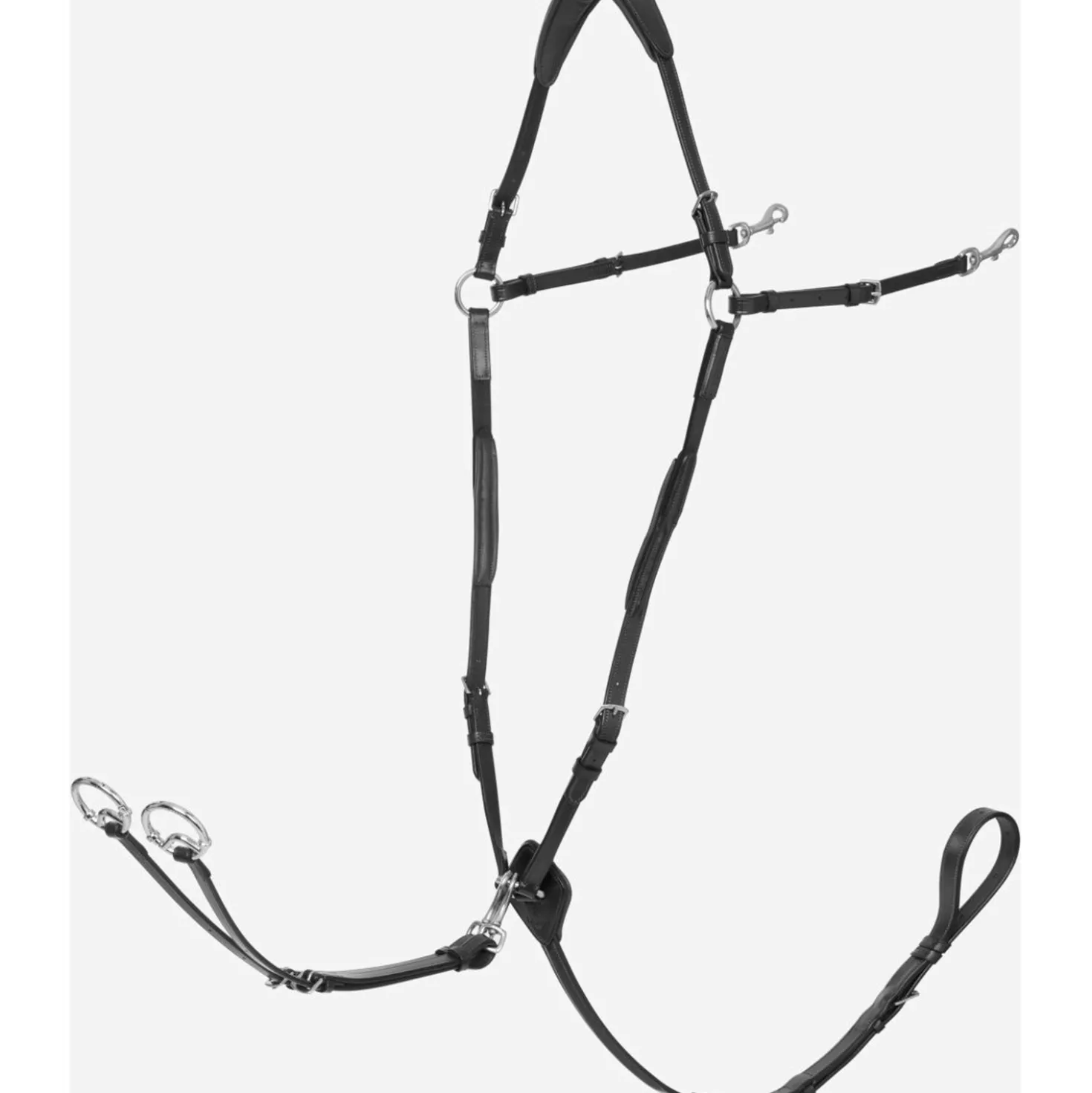 LeMieux Kudos Martingaal Breastplate Detachable Zwart