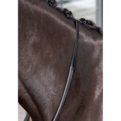 LeMieux Kudos Teugels Kris Extreme Rubber Zwart
