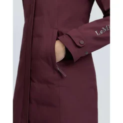 LeMieux Lange Jas Erin Waterproof Padded Bramble