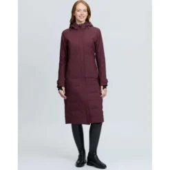 LeMieux Lange Jas Erin Waterproof Padded Bramble