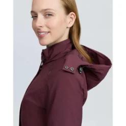 LeMieux Lange Jas Erin Waterproof Padded Bramble
