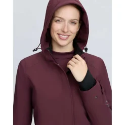 LeMieux Lange Jas Erin Waterproof Padded Bramble