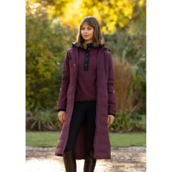 LeMieux Lange Jas Erin Waterproof Padded Bramble