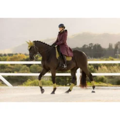 LeMieux Lange Jas Erin Waterproof Padded Bramble