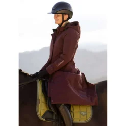 LeMieux Lange Jas Erin Waterproof Padded Bramble