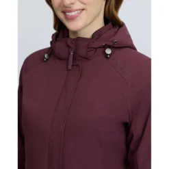 LeMieux Lange Jas Erin Waterproof Padded Bramble