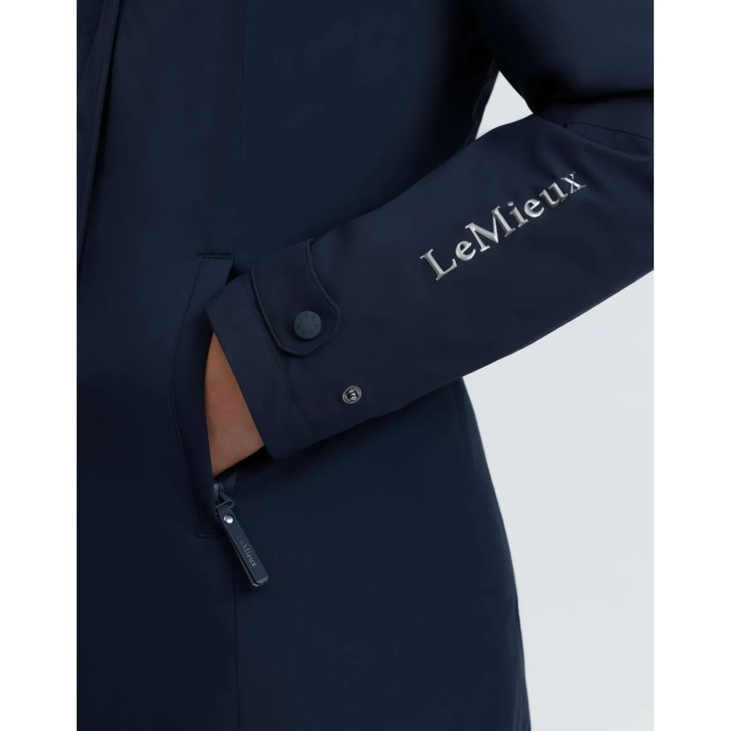 LeMieux Lange Jas Erin Waterproof Padded Navy