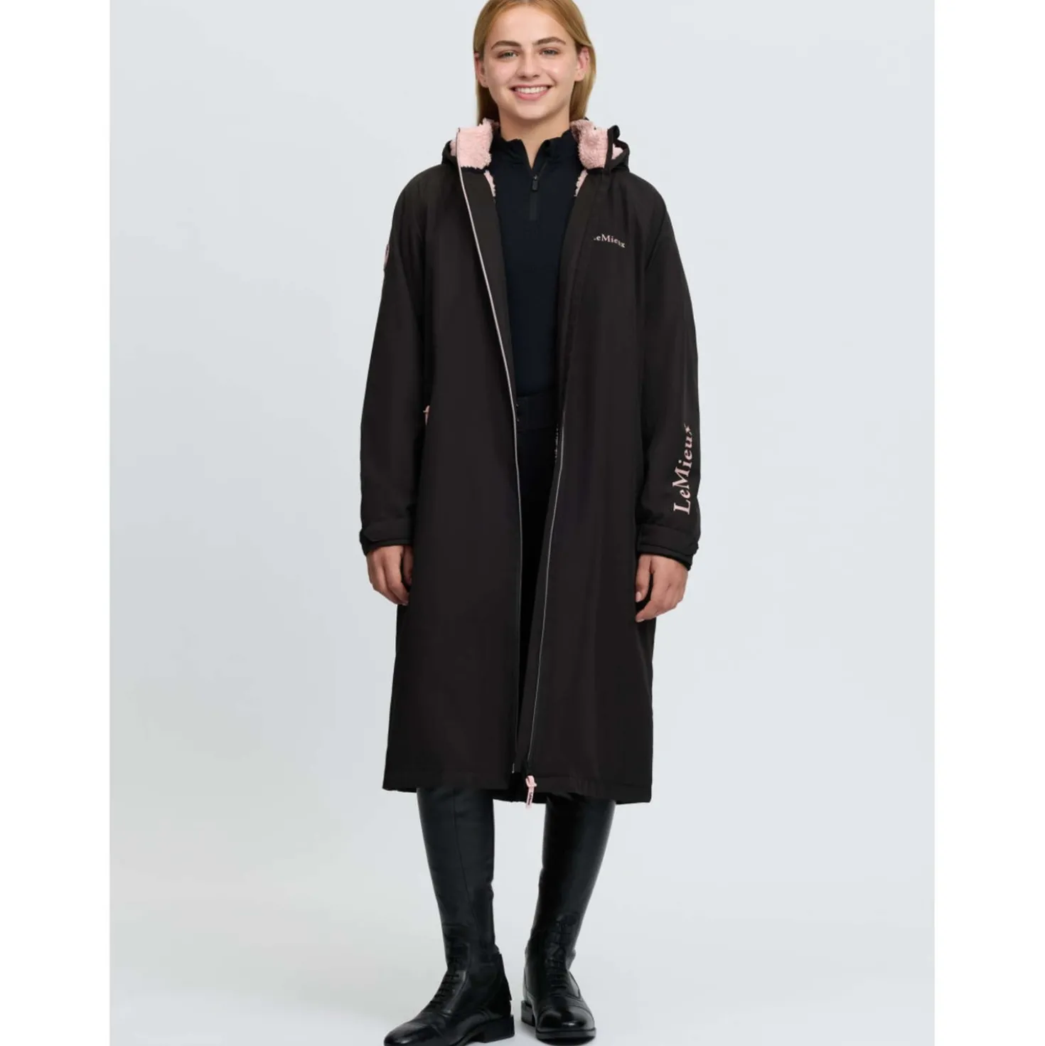 LeMieux Lange Jas HydroShield Kids Black