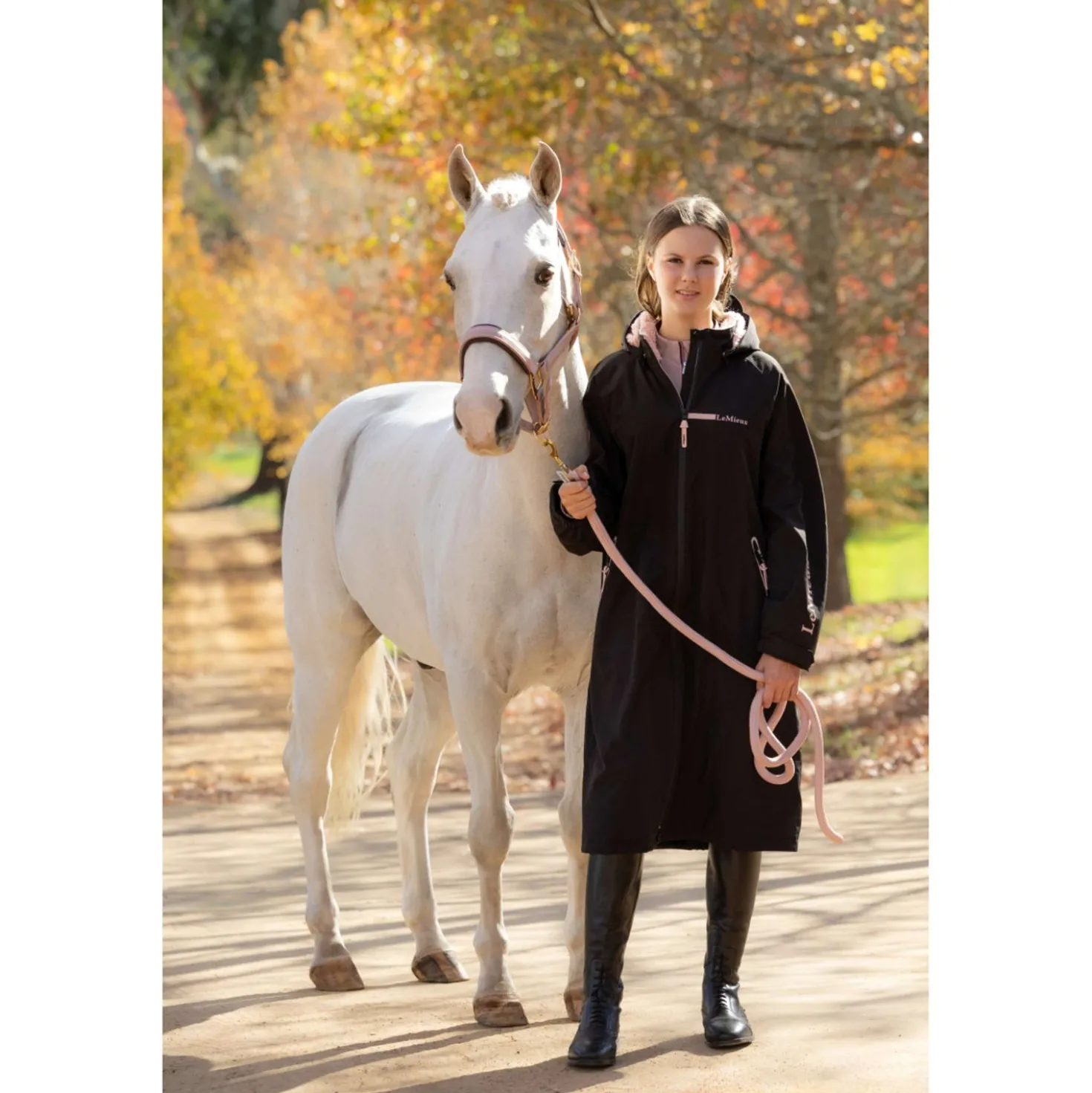 LeMieux Lange Jas HydroShield Kids Black