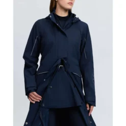 LeMieux Lange Jas Stormwear Performance Riding Navy
