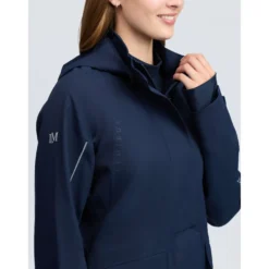 LeMieux Lange Jas Stormwear Performance Riding Navy