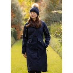 LeMieux Lange Jas Stormwear Performance Riding Navy