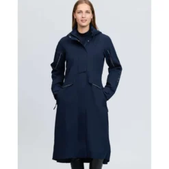 LeMieux Lange Jas Stormwear Performance Riding Navy
