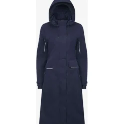LeMieux Lange Jas Stormwear Performance Riding Navy