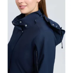 LeMieux Lange Jas Stormwear Performance Riding Navy