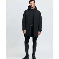 LeMieux Lange Jas Waterproof Training Heren Black