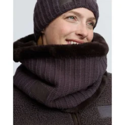 LeMieux Nekwarmer Heritage Knitted Cocoa