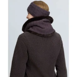 LeMieux Nekwarmer Heritage Knitted Cocoa