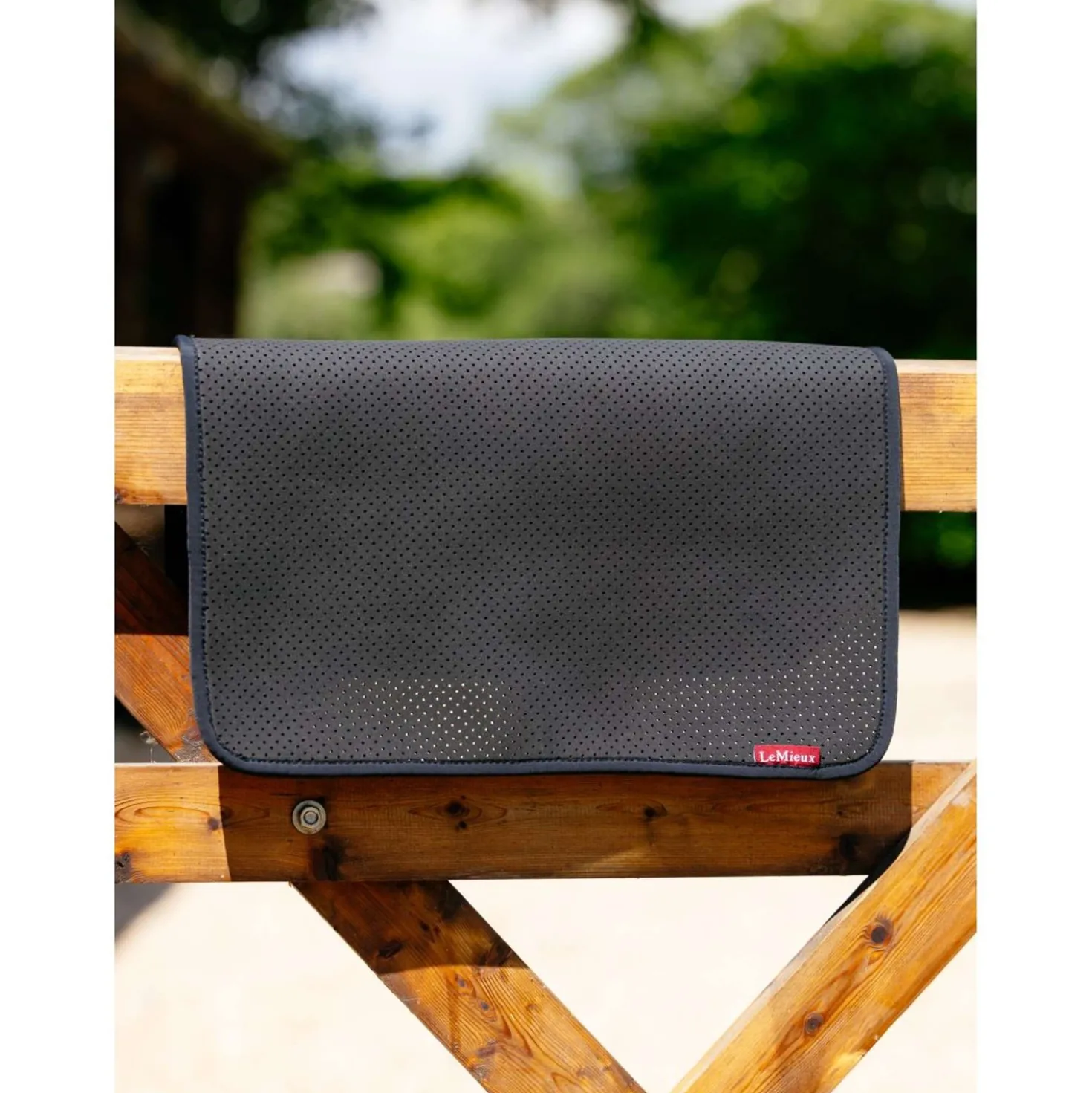 LeMieux Onderlegger Non-slip Square Zwart