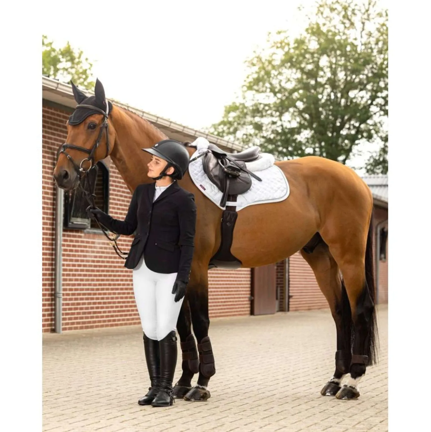 LeMieux Oornetje Crystal Zwart