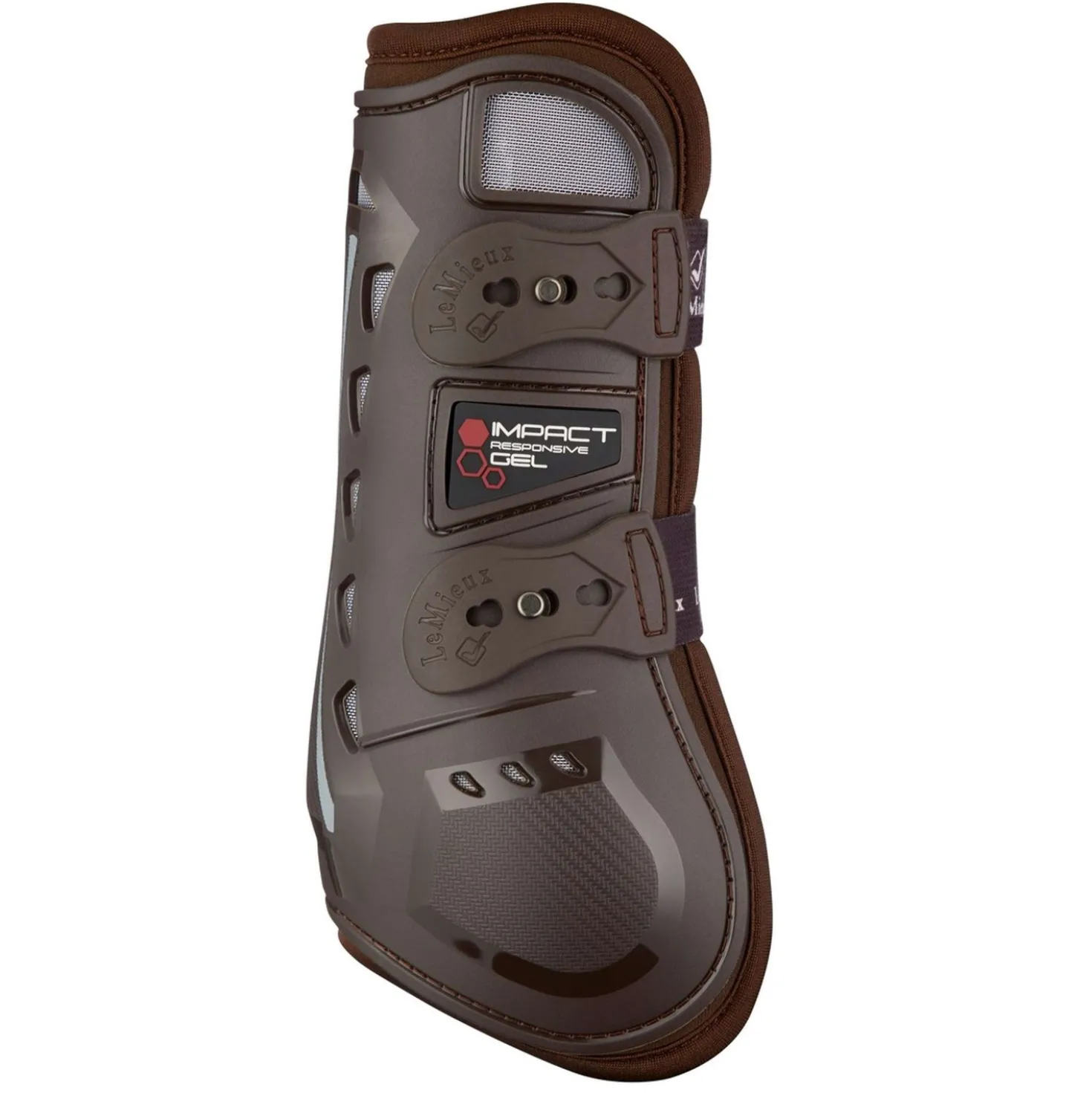 LeMieux Peesbeschermers Impact Responsive Bruin