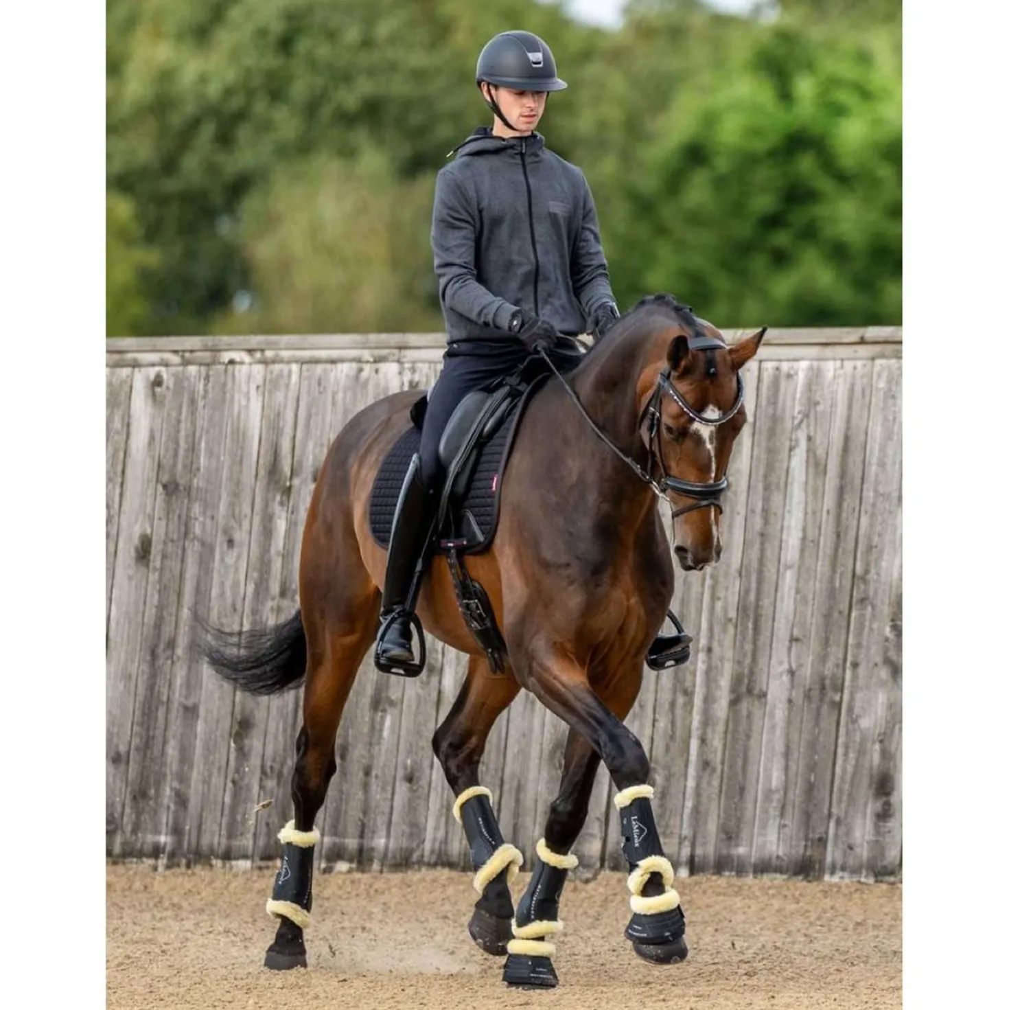 LeMieux Peesbeschermers Motionflex Zwart