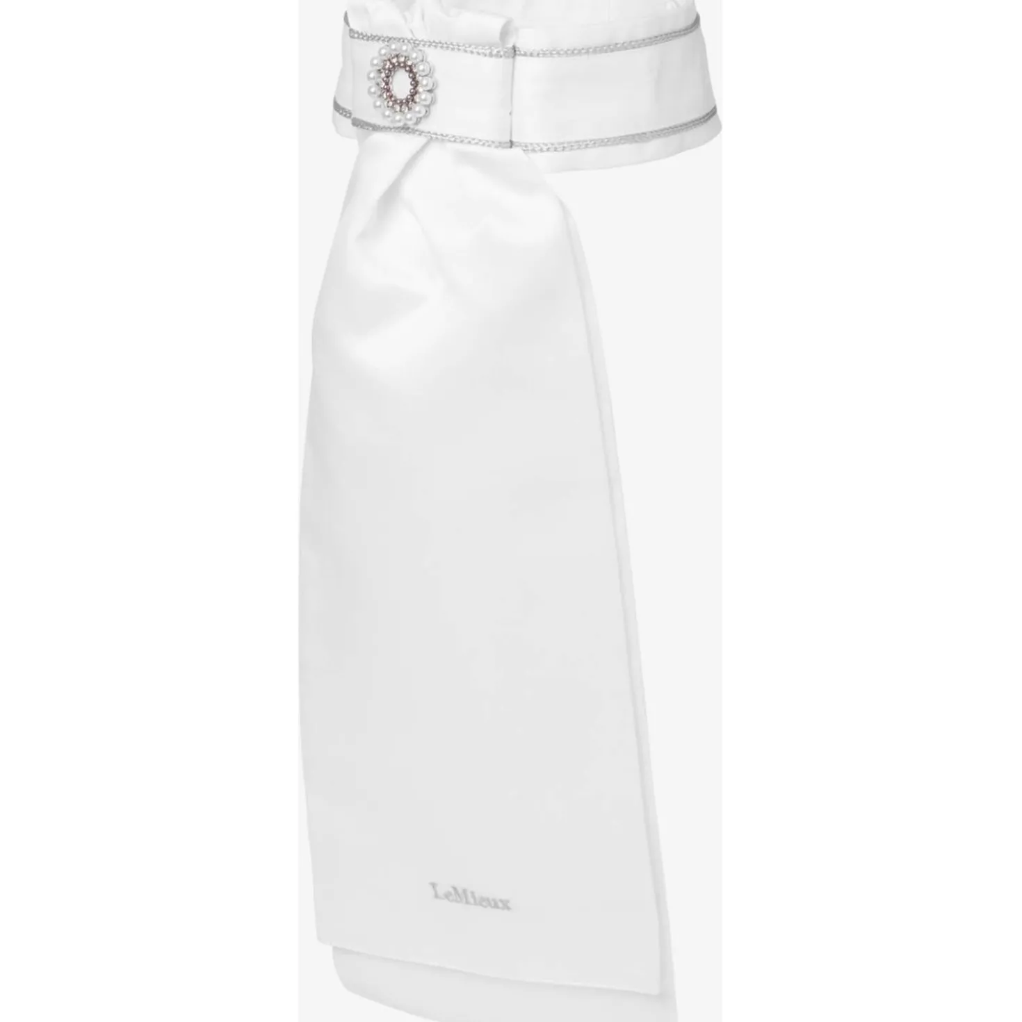 LeMieux Plastron Sparkle Wit