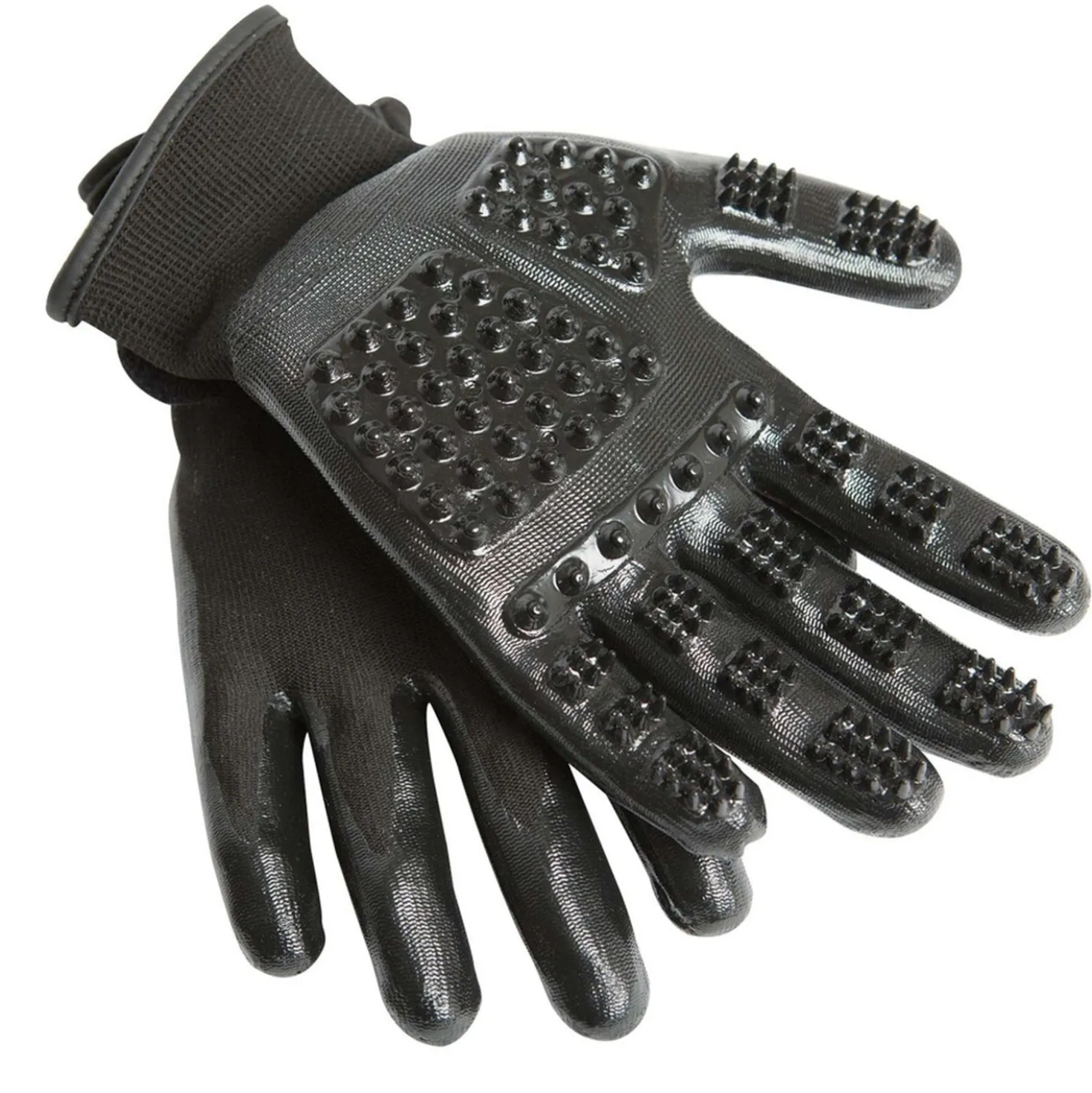 LeMieux Poetshandschoen Hands On Zwart/Zwart