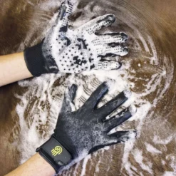 LeMieux Poetshandschoen Hands On Zwart/Zwart