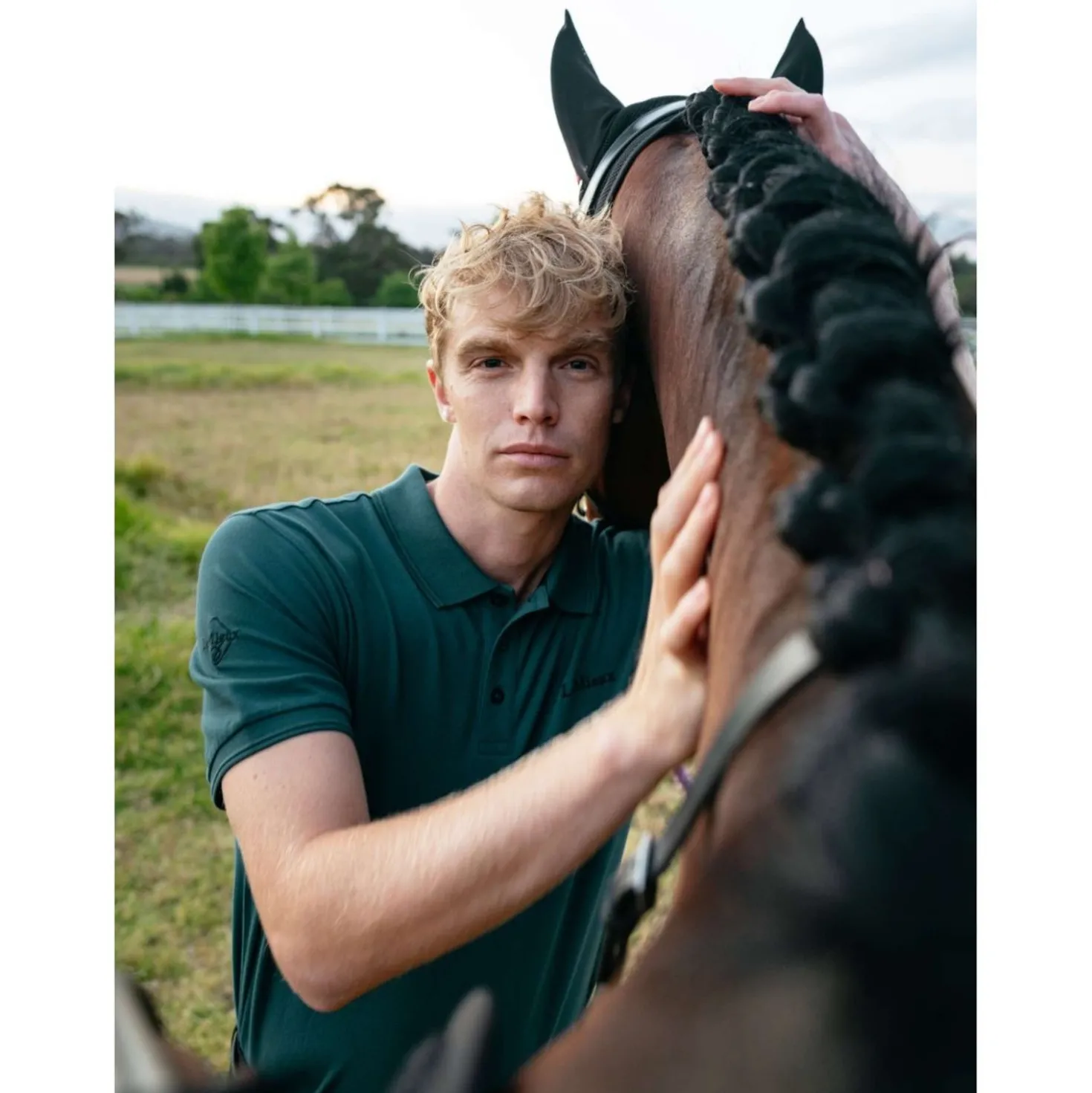 LeMieux Polo Classique Heren Jungle