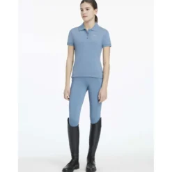LeMieux Polo Young Rider Classique Ice Blue