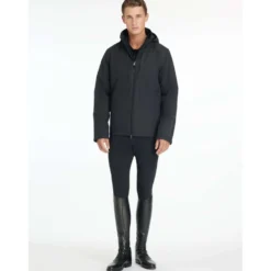 LeMieux Regenjas Team Waterproof Heren Zwart